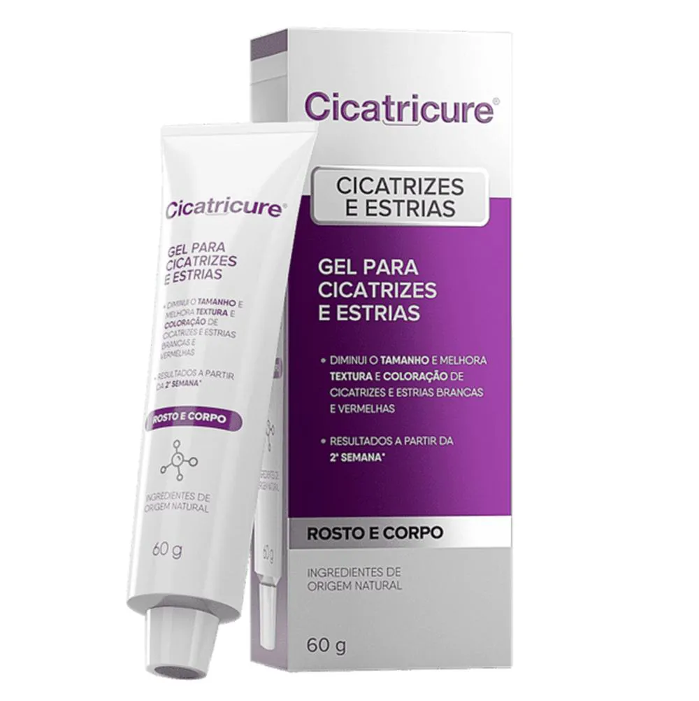 CICATRICURE GEL TRATAMENTO PARA ESTRIAS 60G