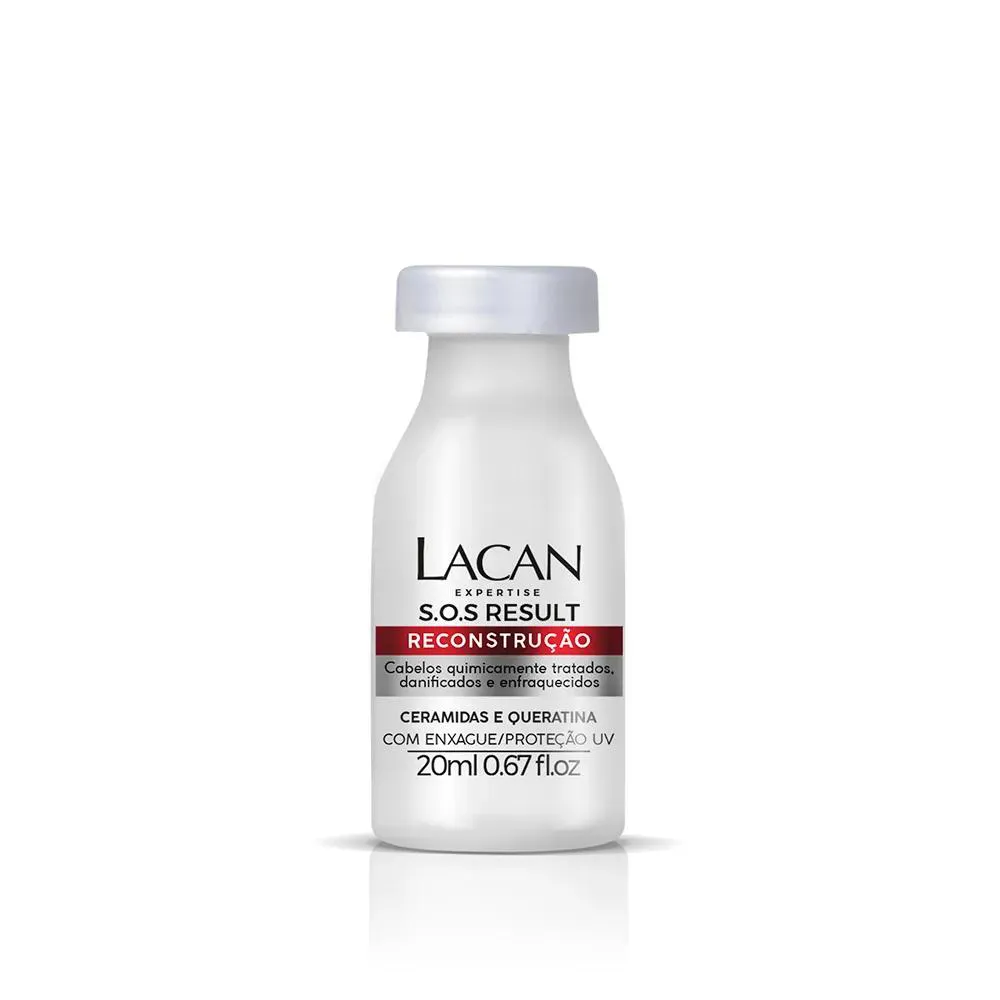LACAN SUPERDOSE RECONSTRUçãO SOS RESULT - AMPOLA 20ML
