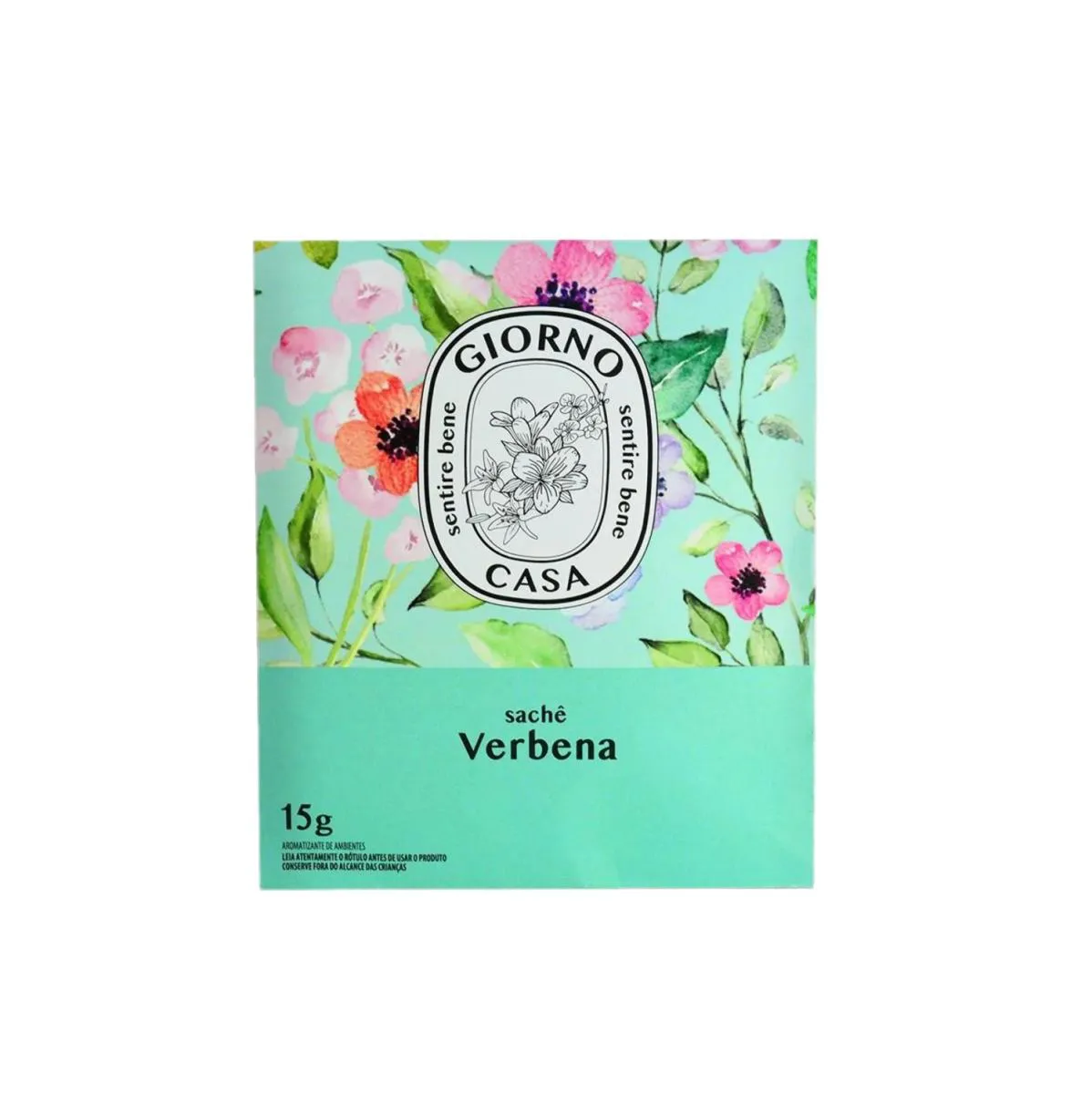 GIORNO CASA SENTIRE BENE VERBENA - SACHê AROMATIZANTE DE AMBIENTE 15G