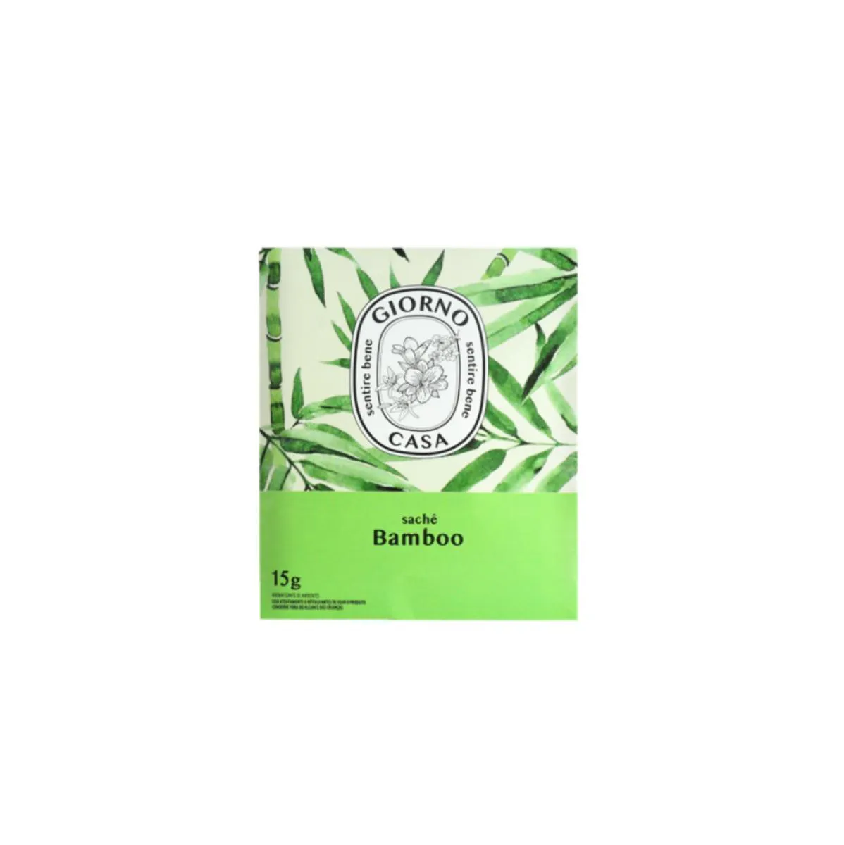 GIORNO CASA SENTIRE BENE BAMBOO - SACHê AROMATIZANTE DE AMBIENTE 15G