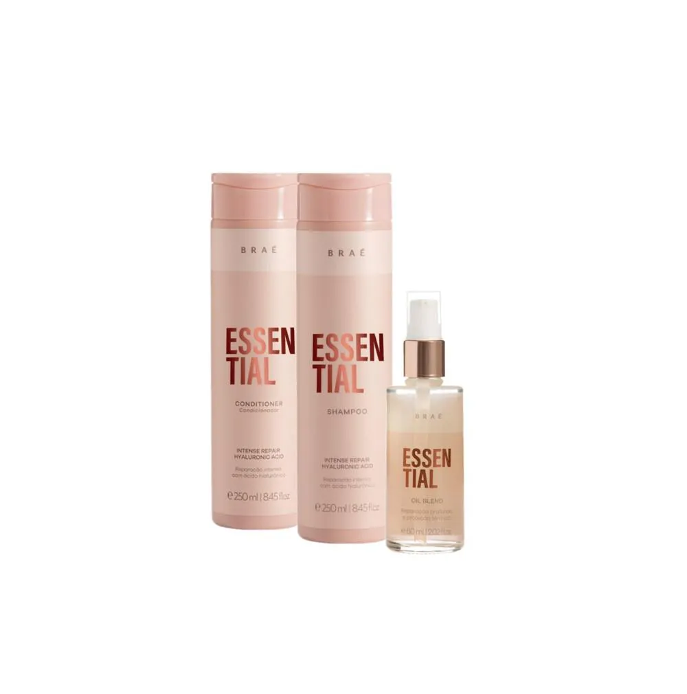 Kit Braé Essential Repair (3 Produtos)