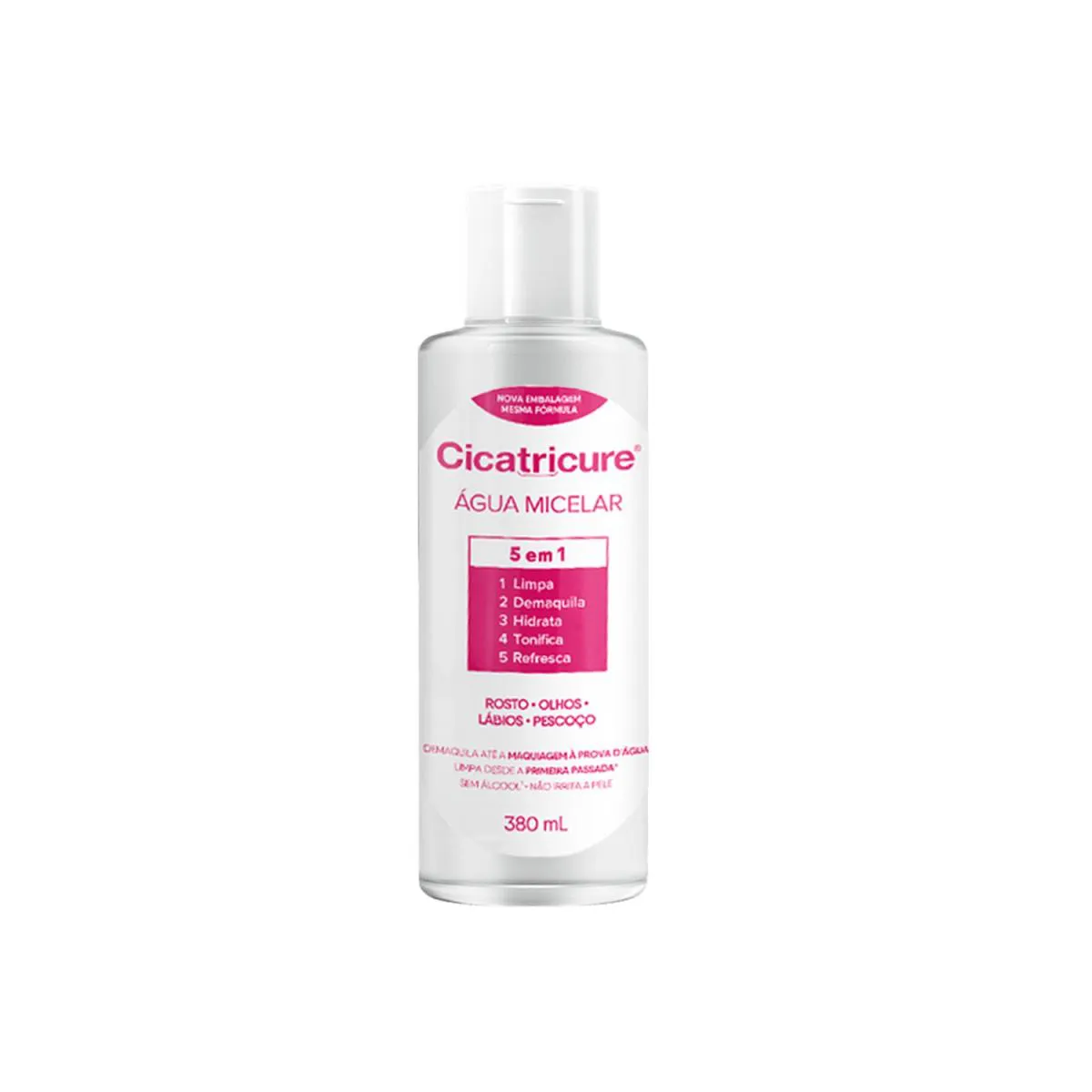 CICATRICURE ÁGUA MICELAR - DEMAQUILANTE 380ML