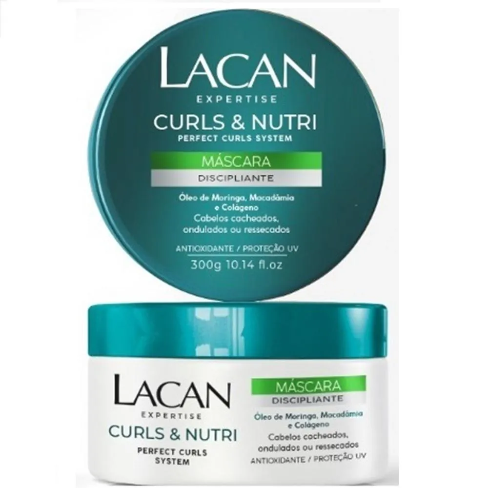 LACAN CURLS E NUTRI - MASCARA DISCIPLIANTE 300G