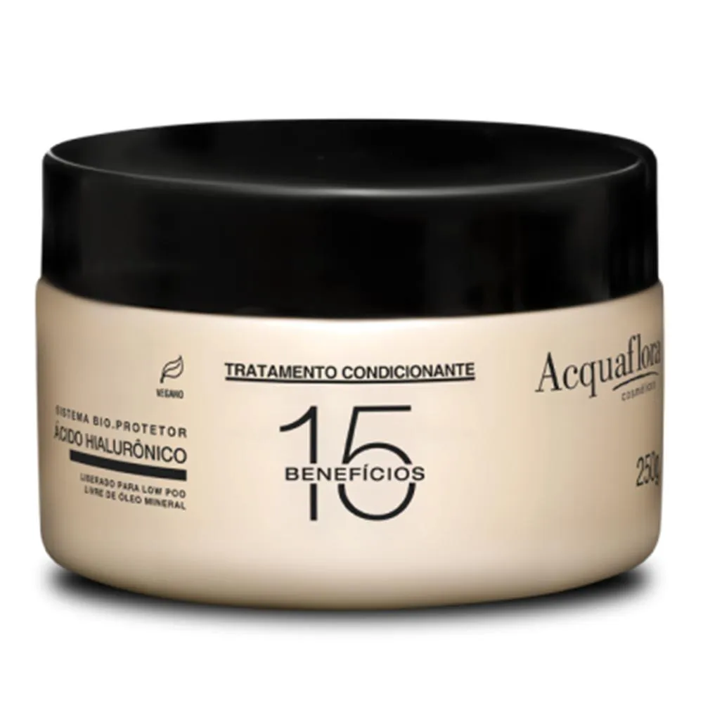 ACQUAFLORA 15 BENEFICIOS MASCARA CAPILAR 250G
