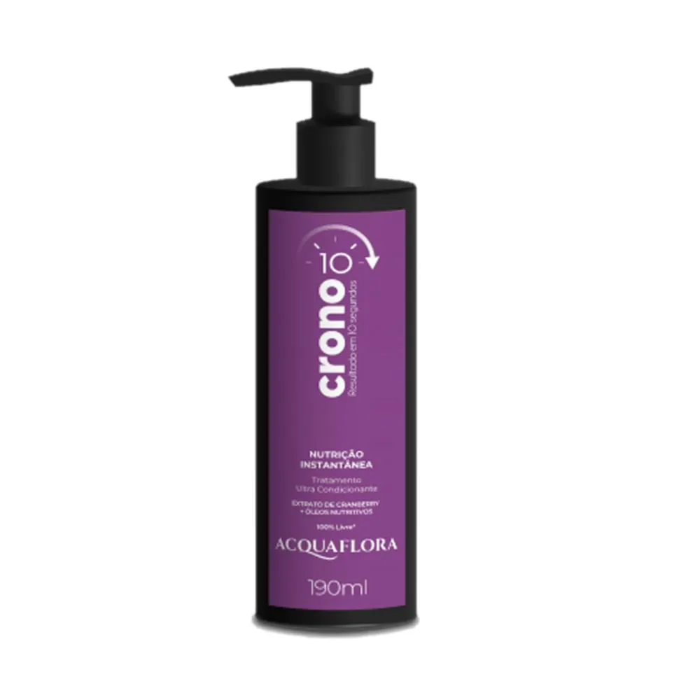 AQUAFLORA CRONO 10 NUTRIçãO INSTANTâNEA - TRATAMENTO 190ML