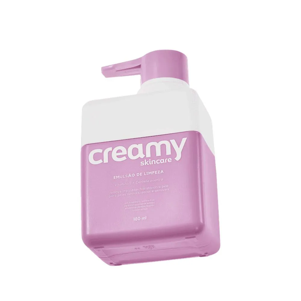 Creamy - Emulsão De Limpeza Facial 180ml