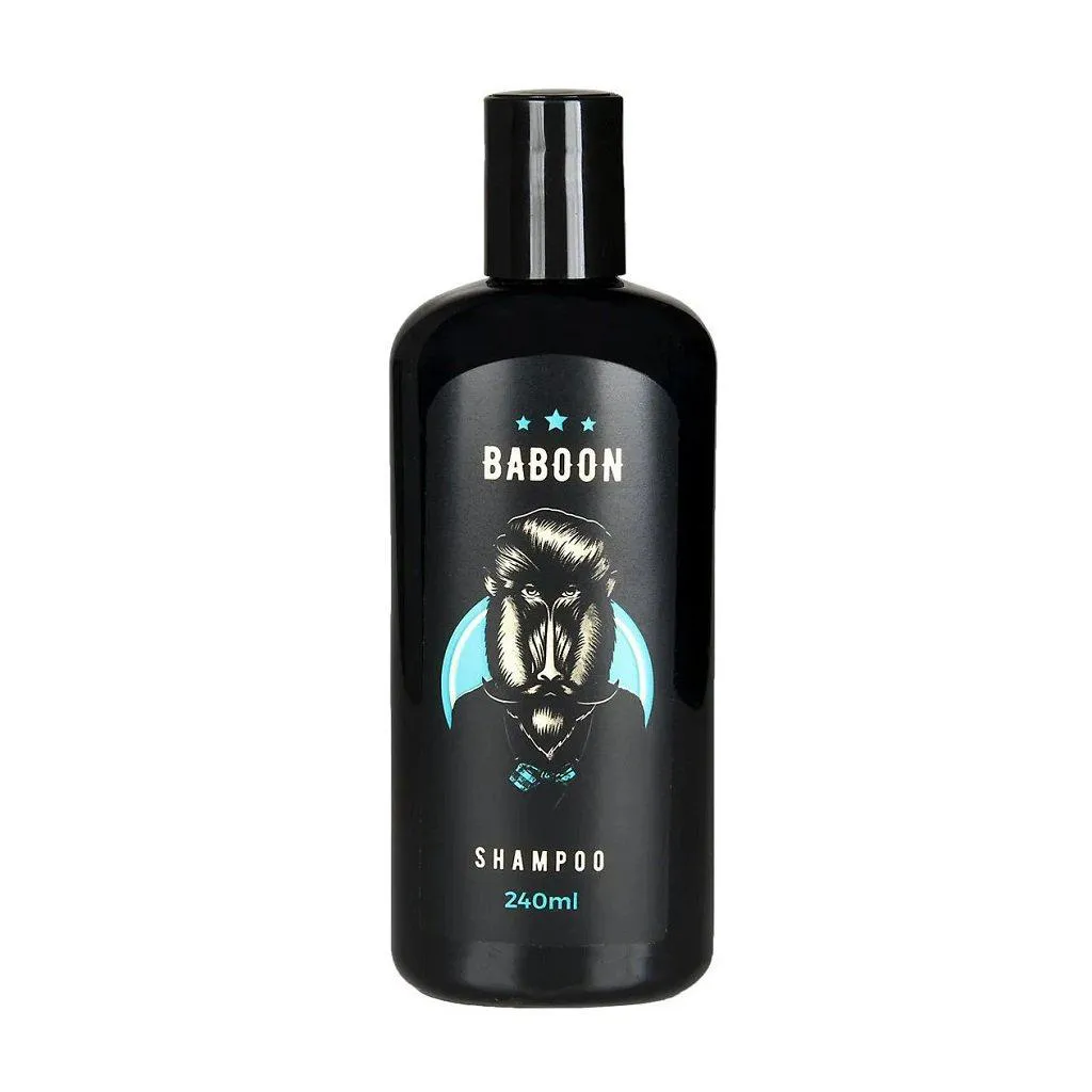 SHAMPOO BARBA E CABELO MENTOLADO BABOON 240ML