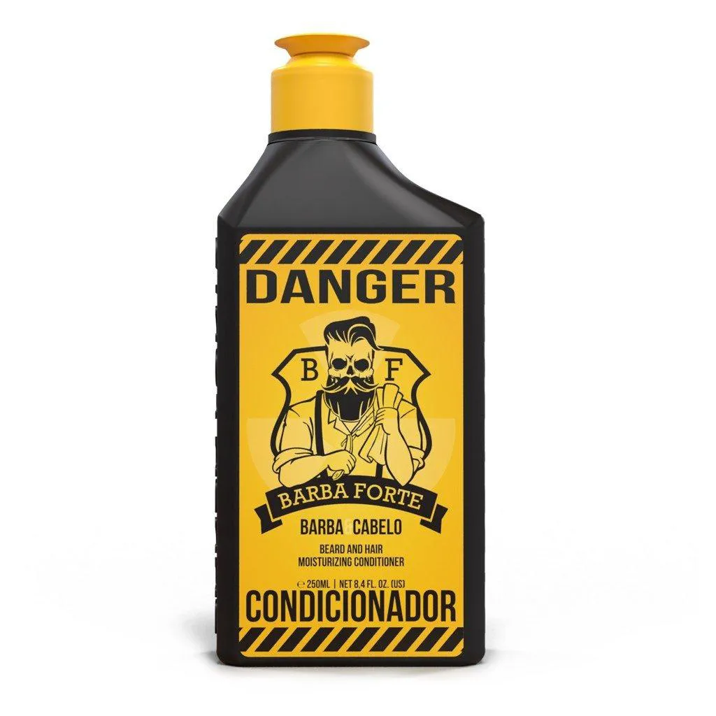 Condicionador Danger Barba Forte Barba e Cabelo 250ml