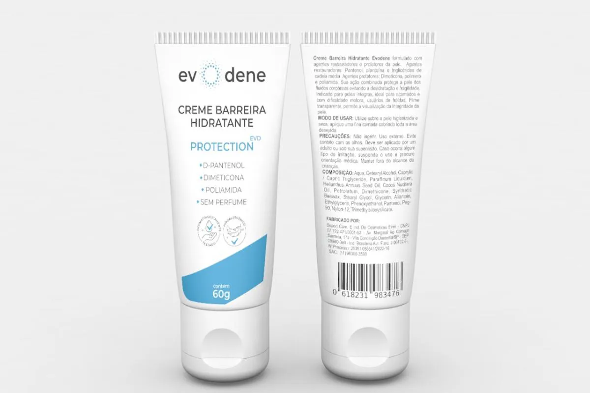 EVODENE PROTECTION CREME BARREIRA HIDRATANTE 60G