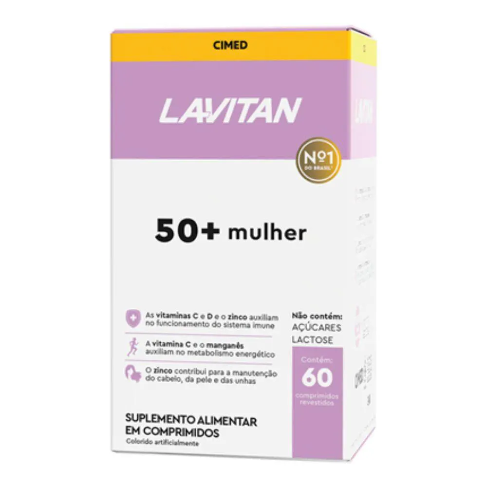 LAVITAN50+MULHER60CÁPSULAS