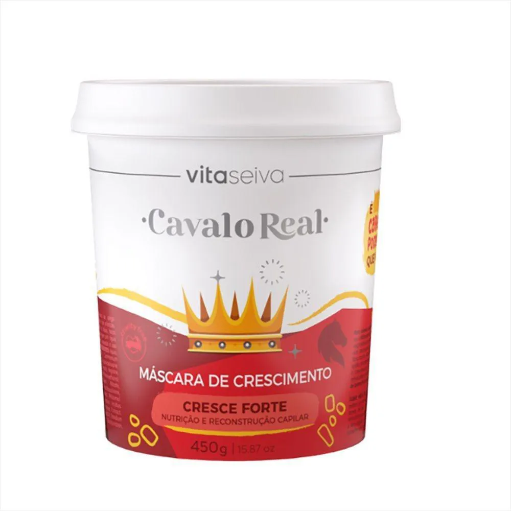 MASCARA DE CRESCIMENTO VITA SEIVA CAPILAR CAVALO REAL 450G