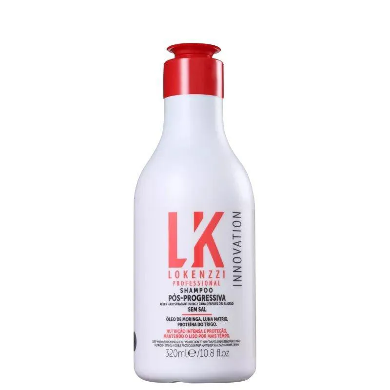 Shampoo Lokenzzi Pós Progressiva Proteção 320ml