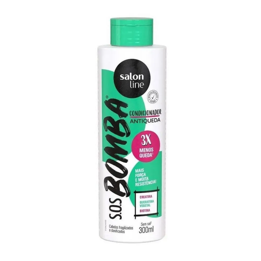 CONDICIONADOR SALON LINE SOS BOMBA ANTIQUEDA 300ML