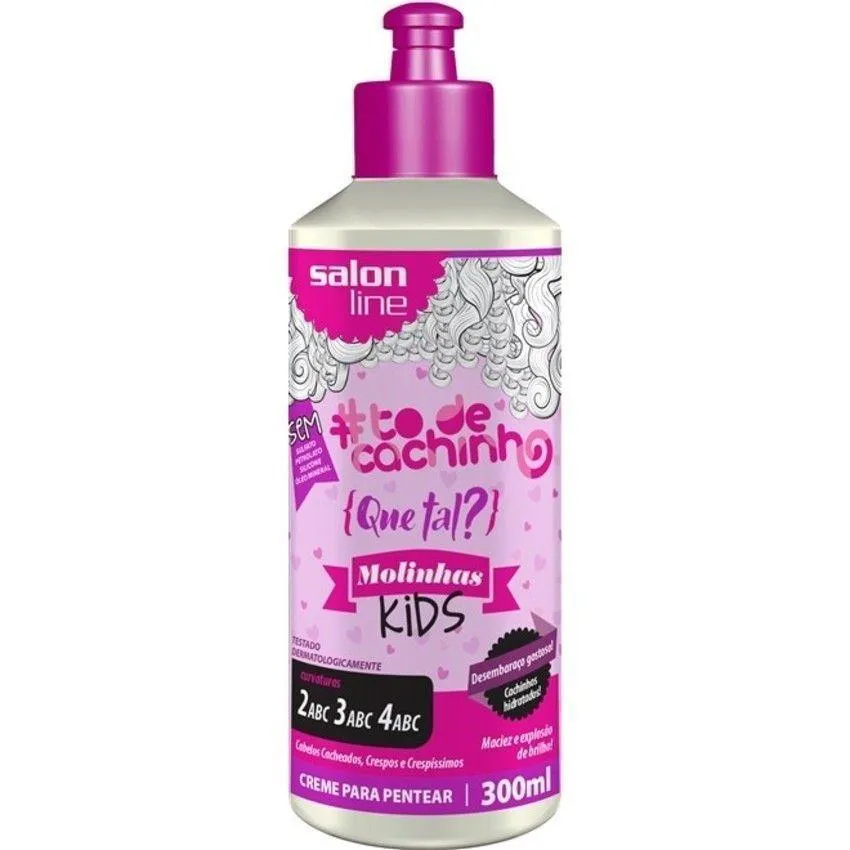 CREME PENTEAR TO DE CACHINHO MOLINHAS KIDS (2ABC-3A)300ML