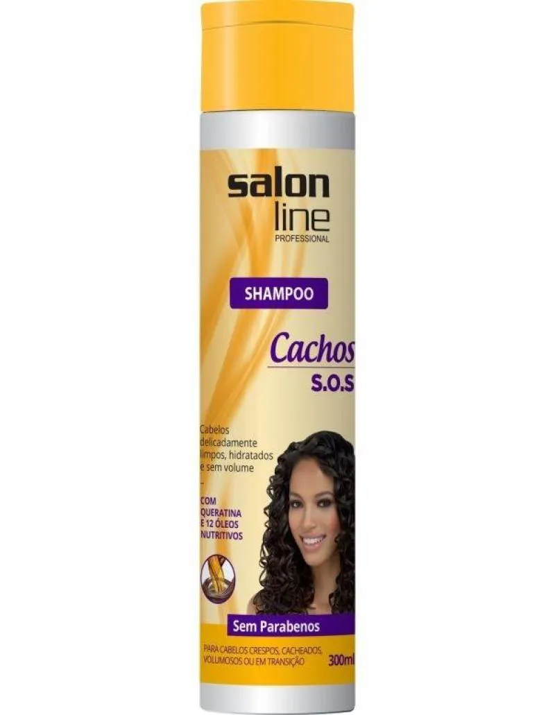 SHAMPOO S.O.S CACHOS OLEO DE MANGA 300ML