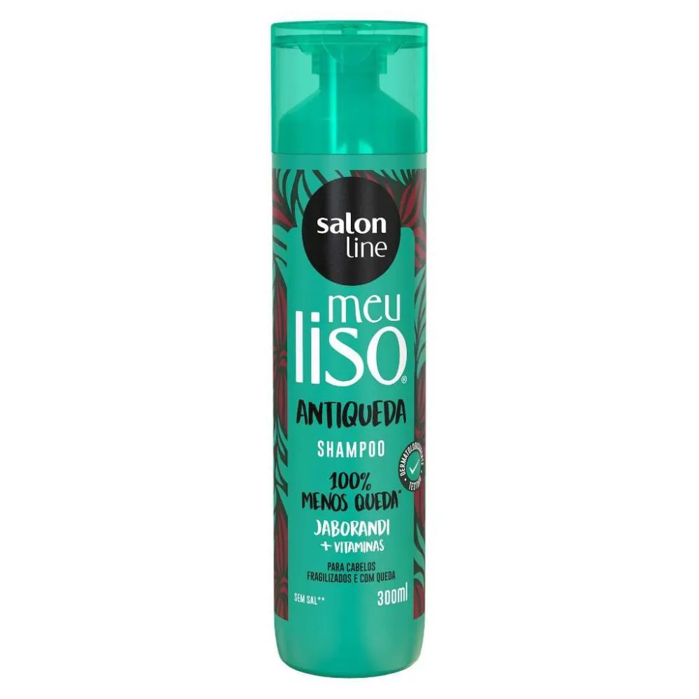 Shampoo Anticaspa Salon Line Meu Liso Jaborandi Hidratação 300g