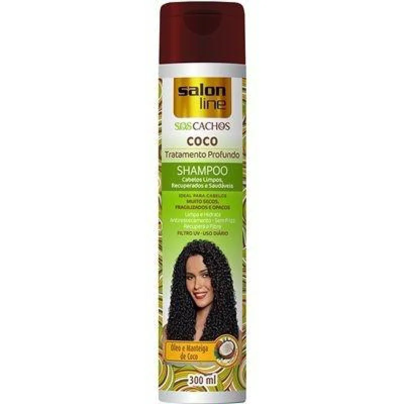 Shampoo Salon Line S.O.S Cachos Fortalecimento 300ml