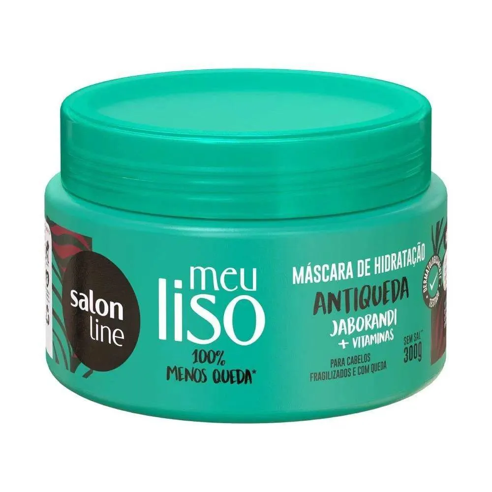 MASCARA SALON LINE MEU LISO JABORANDI ANTIQUEDA  300G