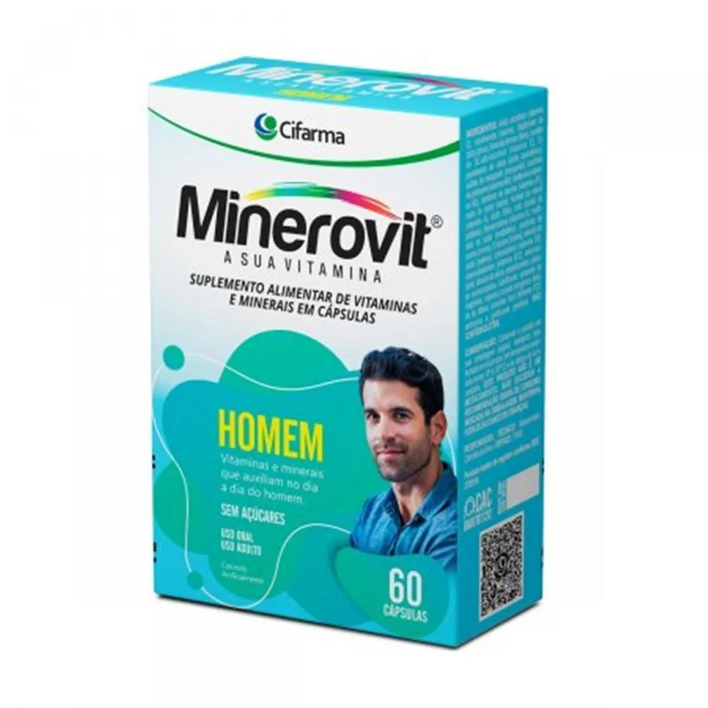 MINEROVIT HOMEN 60CAPS CIFARMA