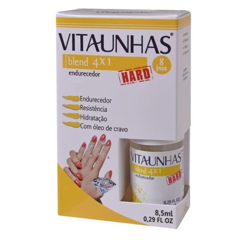 BASE VITAUNHAS HARD BLEND 4X1 ENDURECEDOR  8,5ML