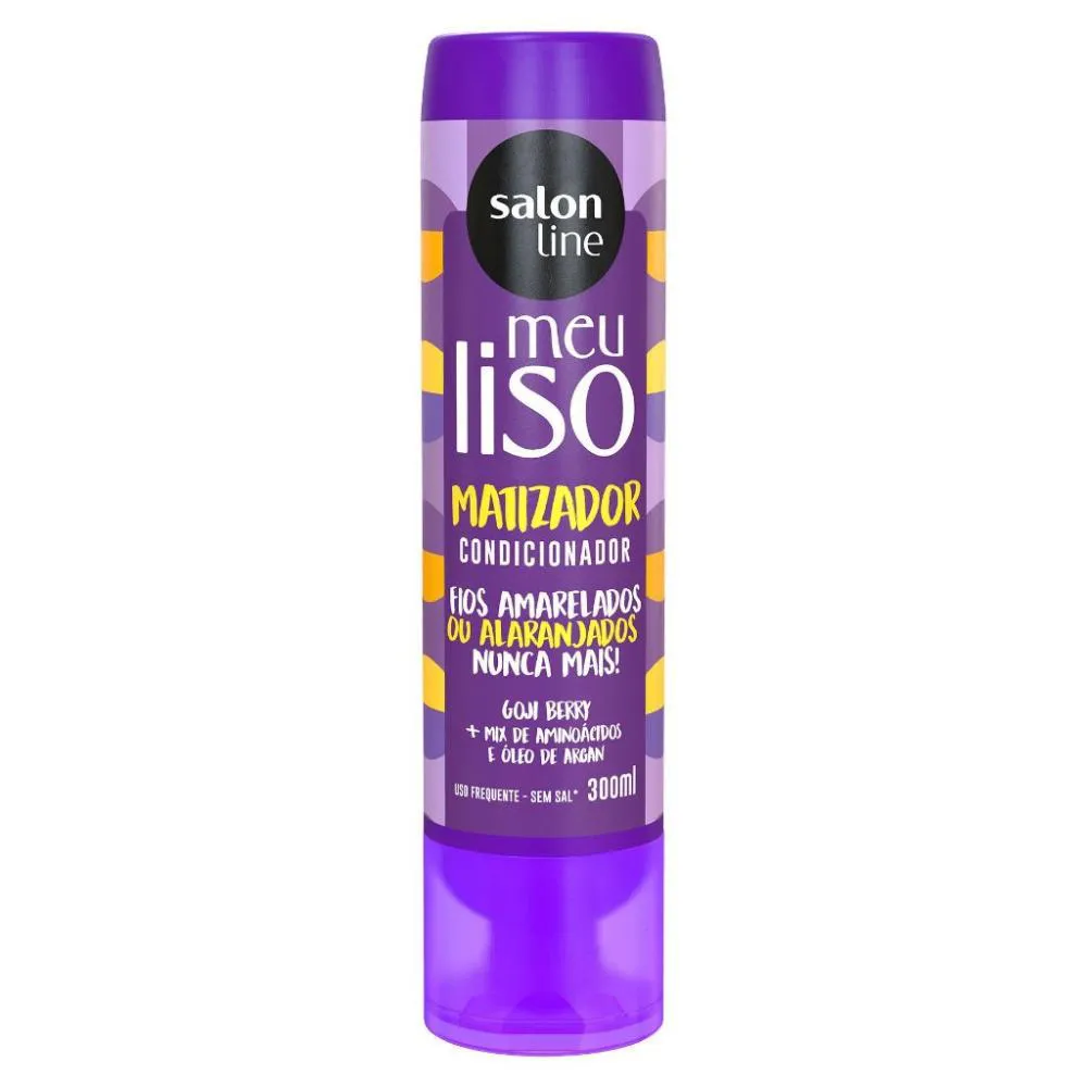 Condicionador Matizador Salon Line Meu Liso 300ml