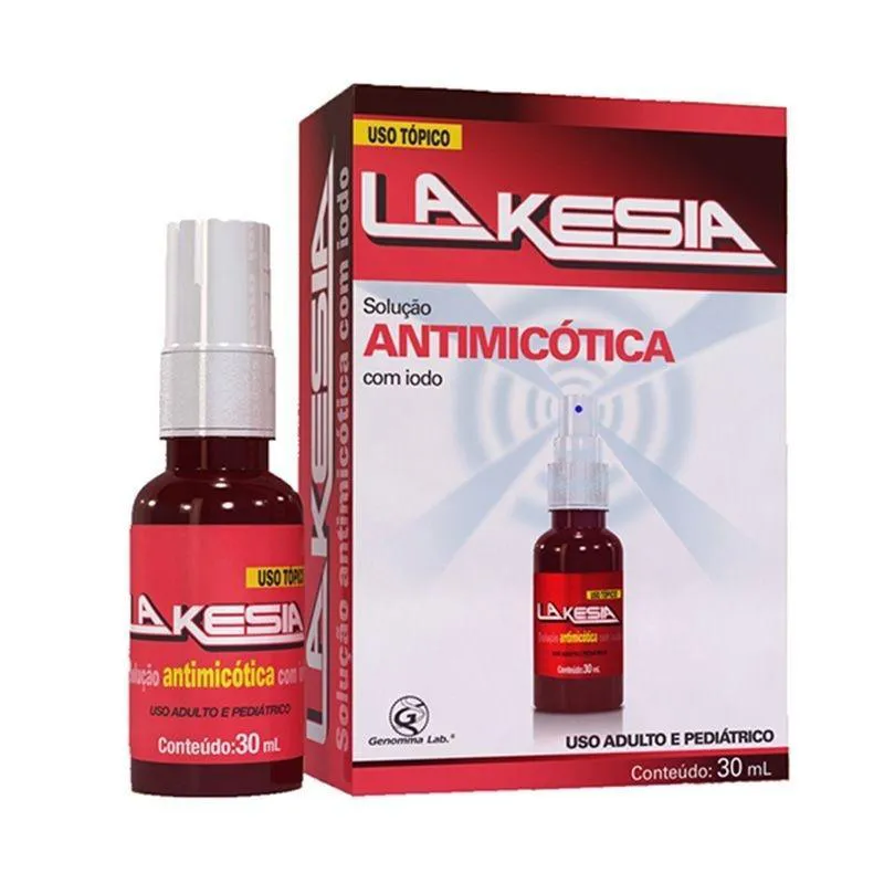 LAKESIA SOLUCAO ANTIMICOTICA 30ML