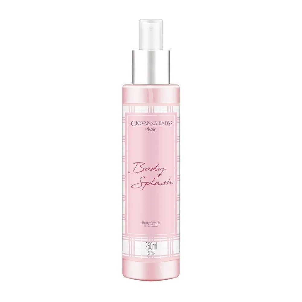 DESODORANTE BODY SPLASH GIOVANNA BABY CLASSIC 260ML