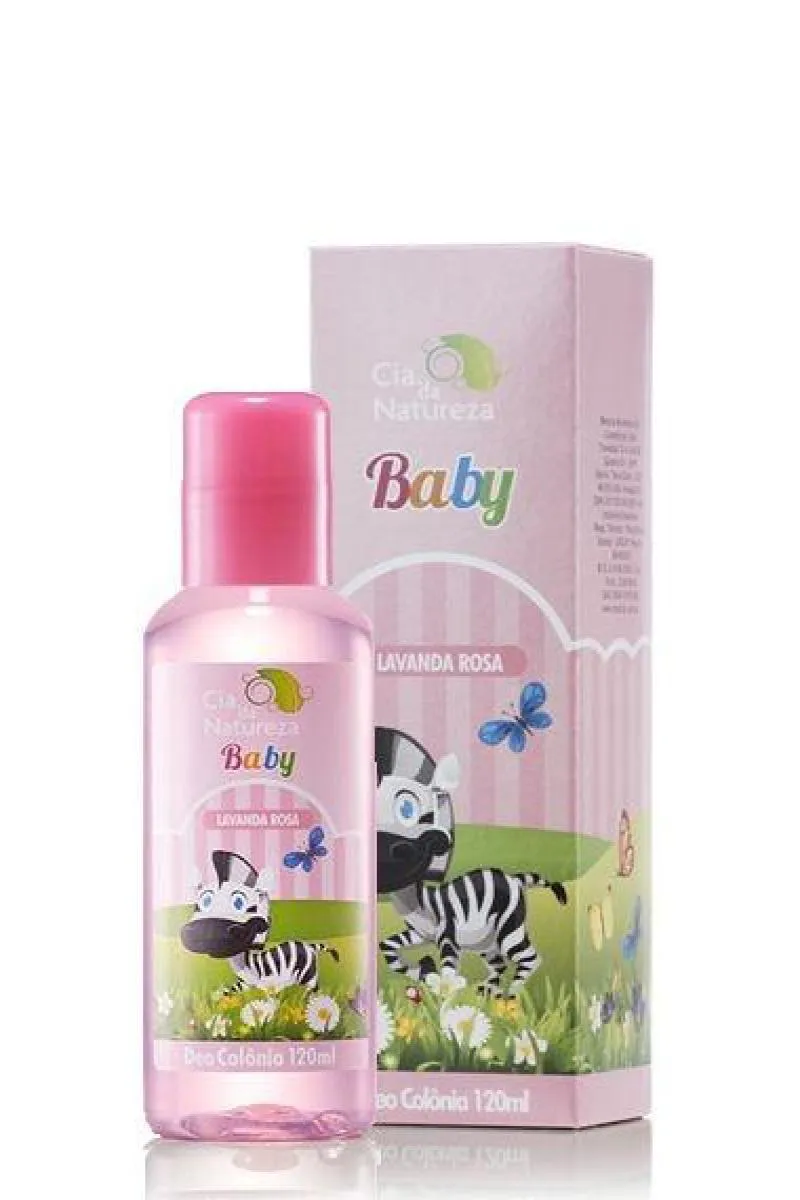 COLONIA CIA DA NATUREZA BABY LAVANDA ROSA 100ML