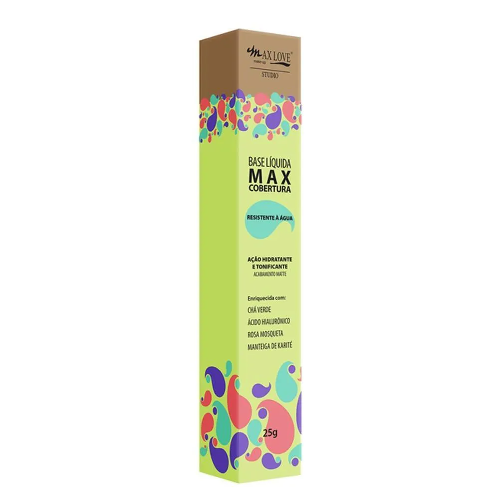 BASE LIQUIDA MAX COBERTURA MAX LOVE 501