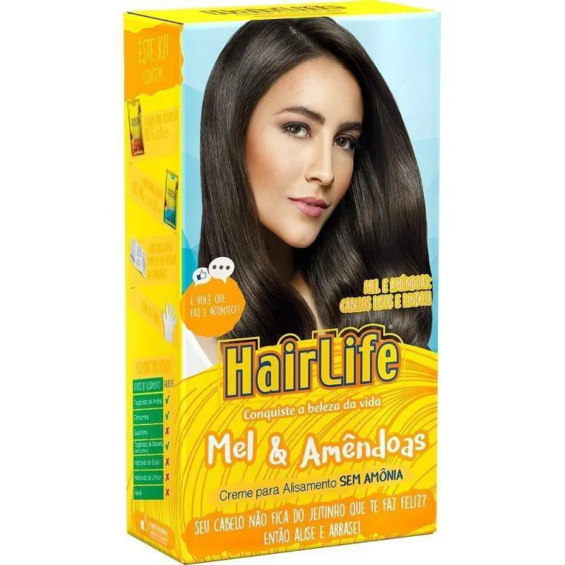 ALISANTE HAIRLIFE MEL E AMENDOAS 180G