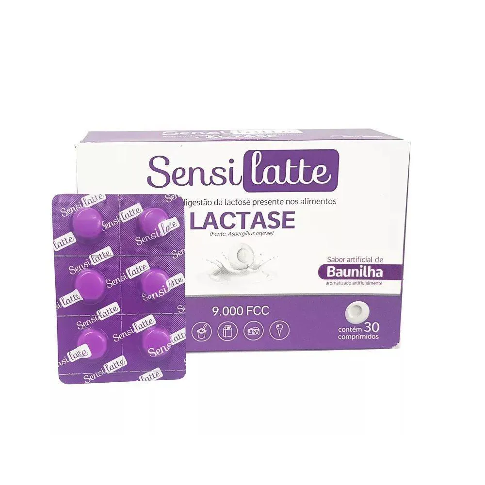 LACTASE - SENSILATTE BAUNILHA 9.000 FCC 30CPR PRATI DONADUZZ