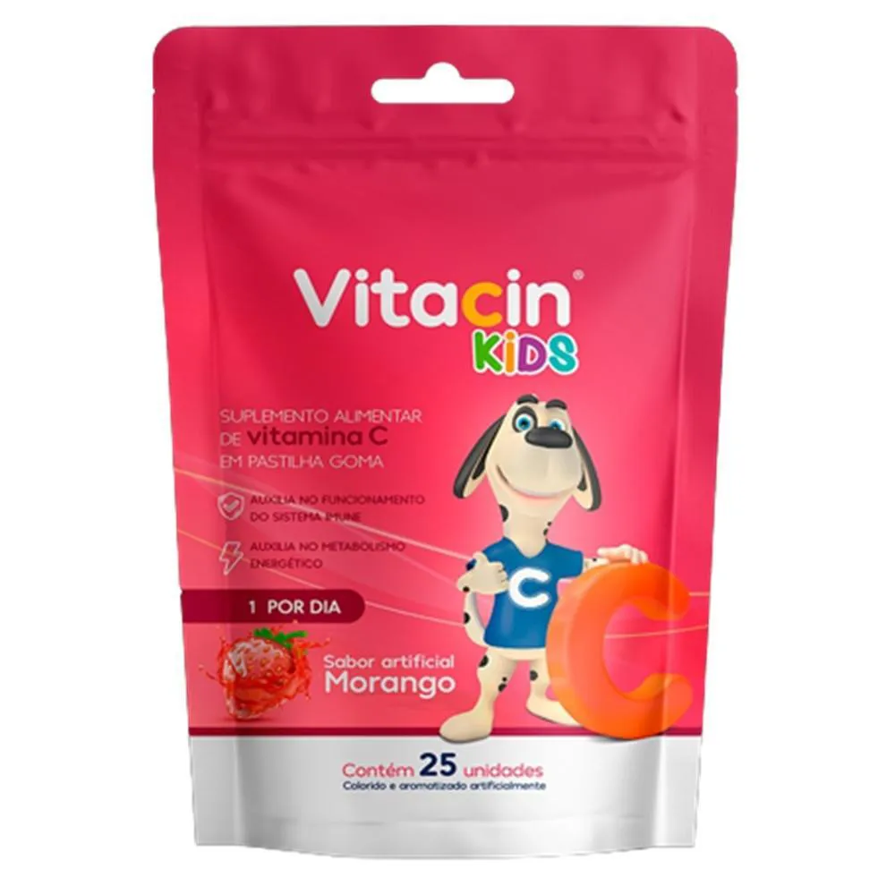 VITACIN KIDS  25 GOMAS MORANGO GEOLAB