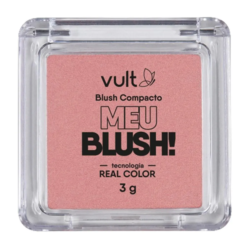 VULT MEU BLUSH! ROSA MATTE BLUSH COMPACTO 3G