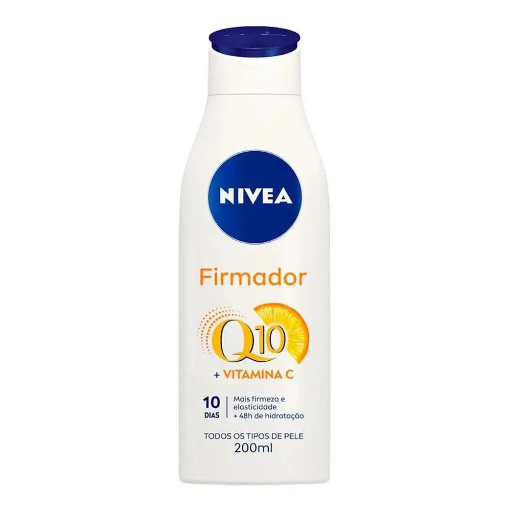 LOCAO HIDRATANTE NIVEA BODY FIRMADOR Q10+VITAMICA C 200ML