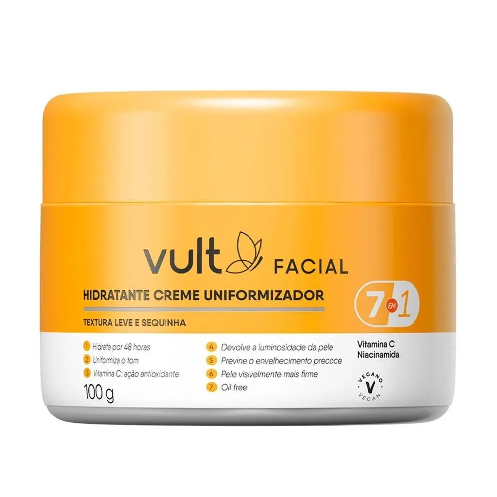 VULT CREME FACIAL UNIFORMIZADOR 100G