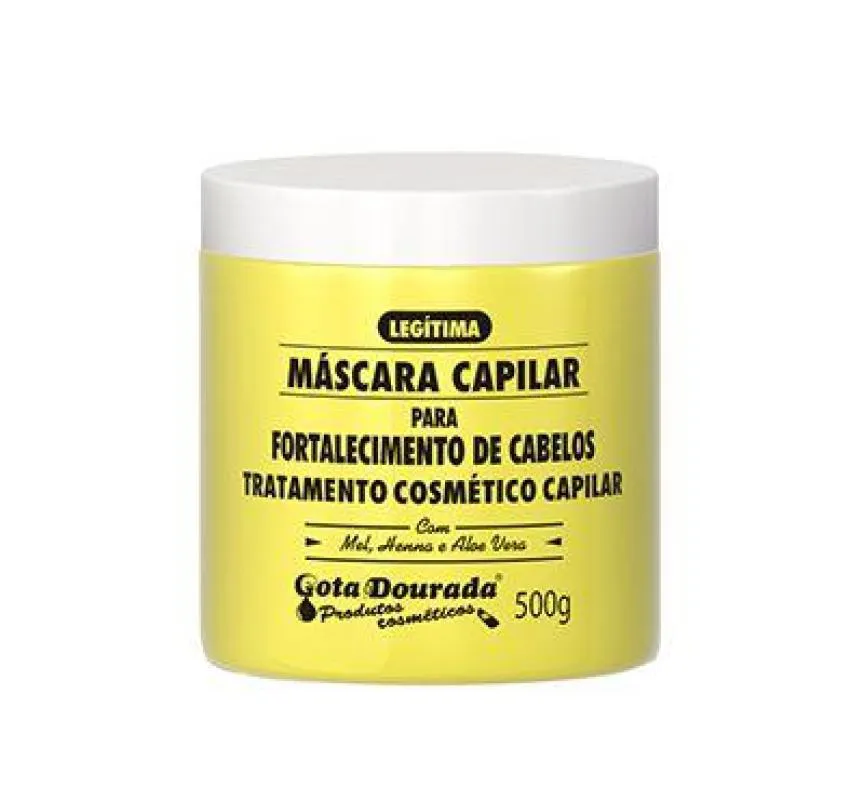 MASCARA GOTA DOURADA FORTALECIMENTO 500G