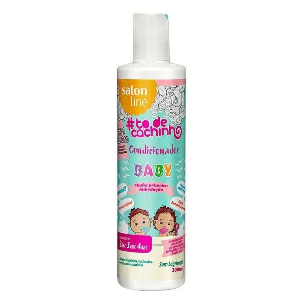 CONDICIONADOR SALON LINE BABY TO DE CACHINHO 300ML