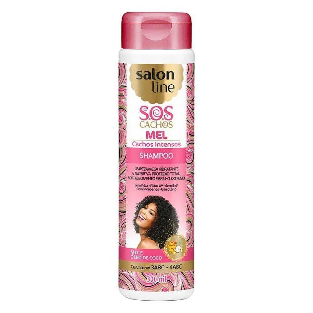 Shampoo Salon Line S.O.S Mel 300ml
