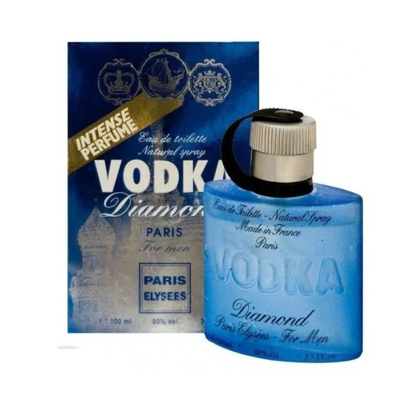 Vodka Diamond Paris Elysees Eau de Toilette 100ml - Perfume Masculino
