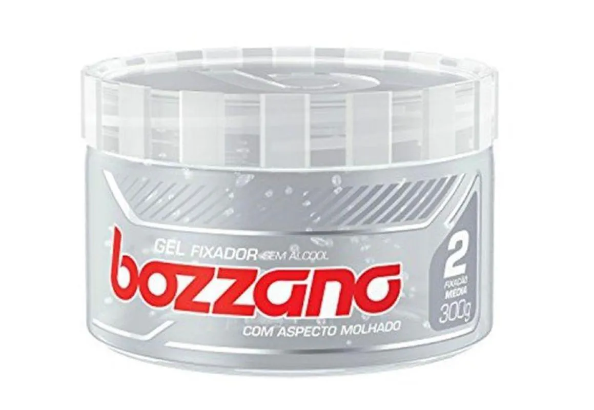 GEL FIXADOR BOZZANO 300GRS INCOLOR MEDIA FIXACAO