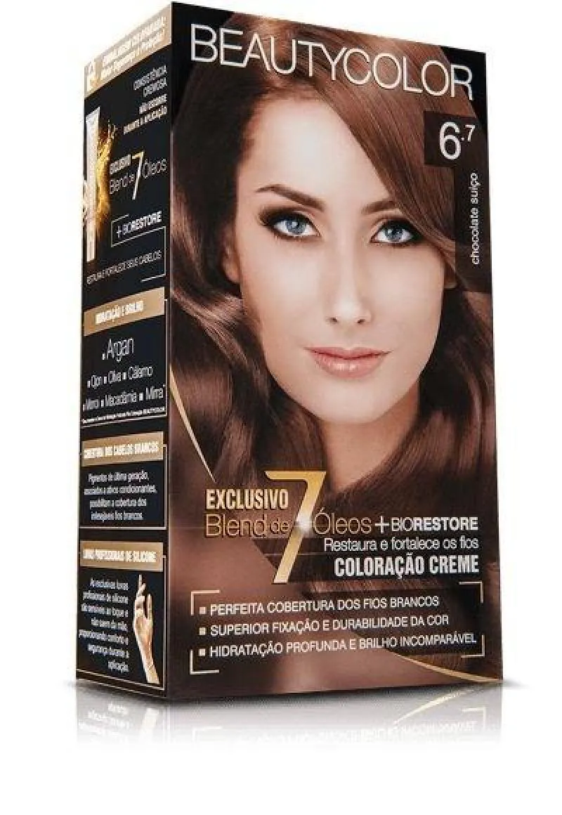 TINTURA BEAUTY COLOR 6.7 CHOCOLATE SUICO