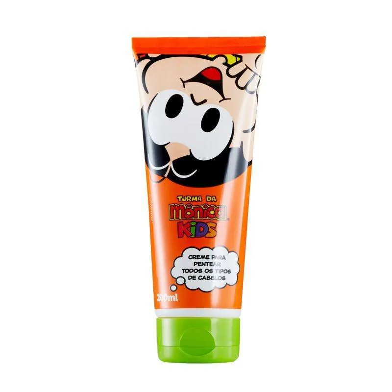 CREME PARA PENTEAR TURMA DA MONICA TODOS TIPOS CABELOS 200ML