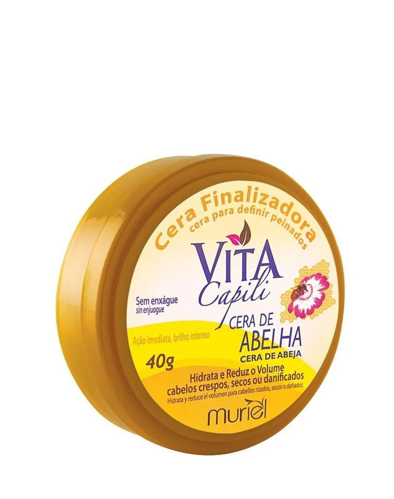 CERA FINALIZADORA MURIEL VITA CAPILI 40GR ABELHA