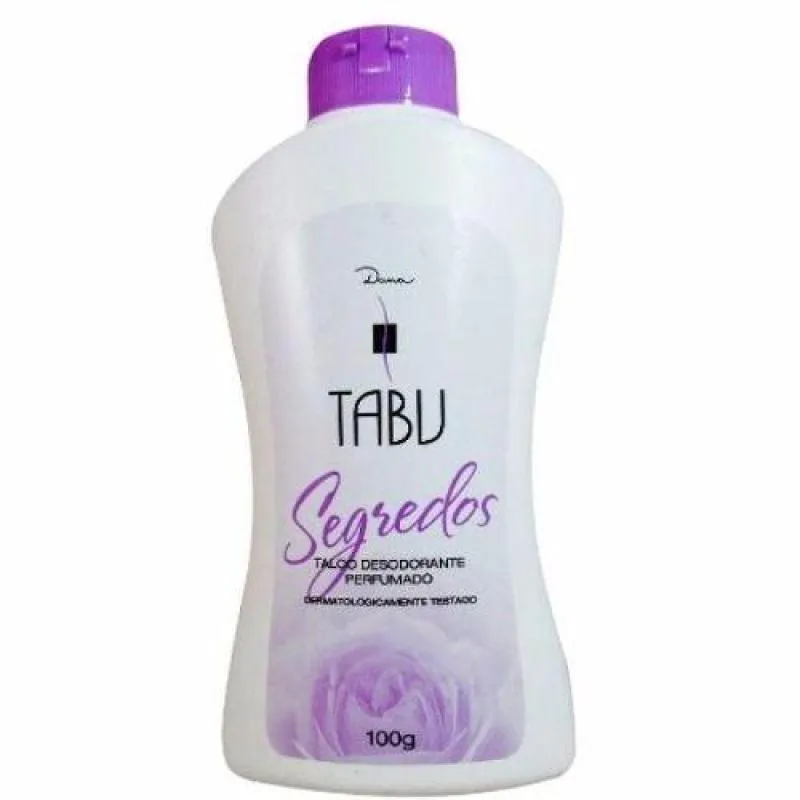 TALCO TABU SEGREDOS 100GR