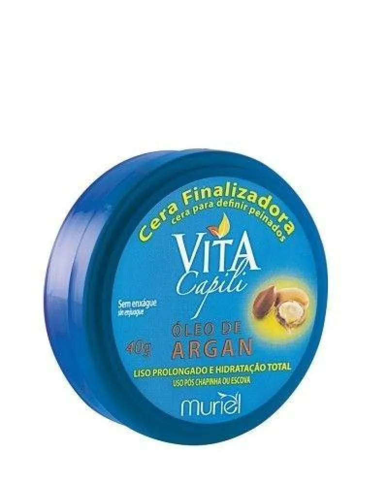 CERA FINALIZADORA MURIEL VITA CAPILI 40GRS ARGAN