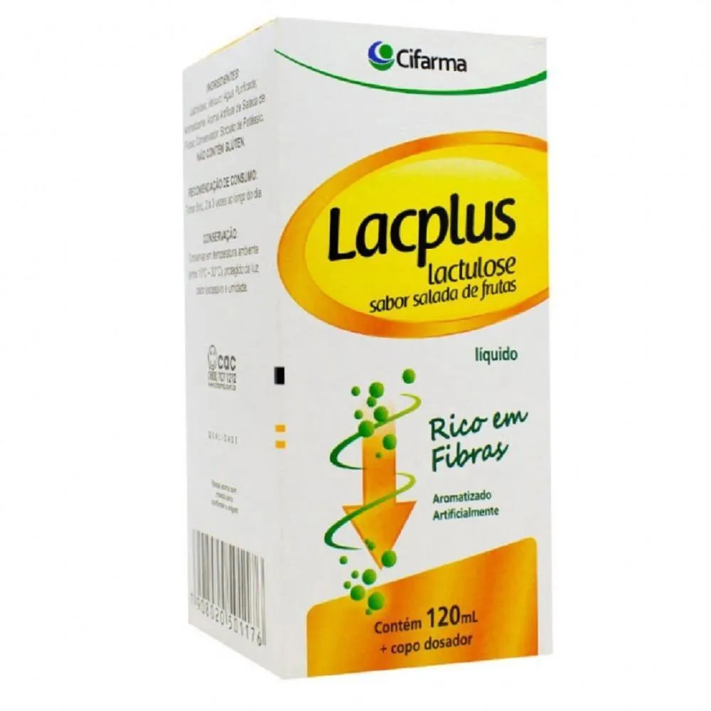 LACTULOSE - LACPLUS SALADA DE FRUTAS 120ML CIFARMA
