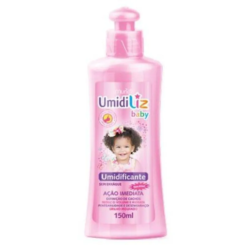 ATIVADOR DE CACHOS UMIDILIZ BABY MENINA 150ML MURIEL