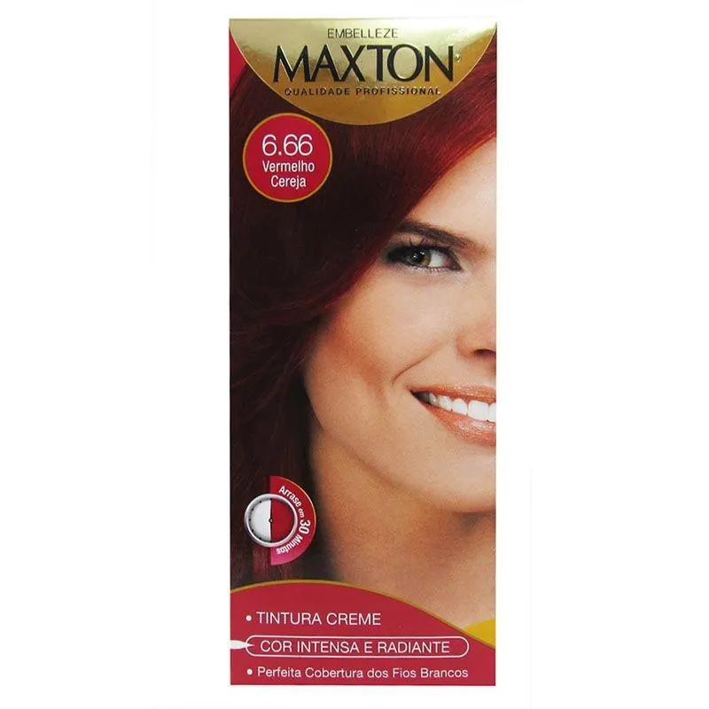 TINTURA MAXTON 6.66 VERMELHO CEREJA (ESPECIAL)