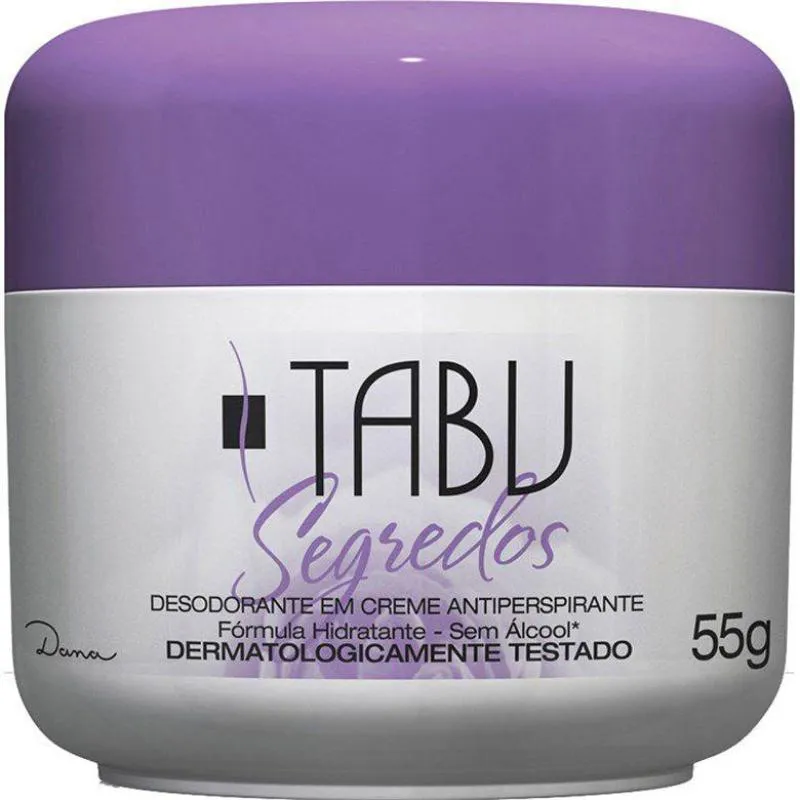 DESODORANTE TABU CREME SEGREDOS 55G