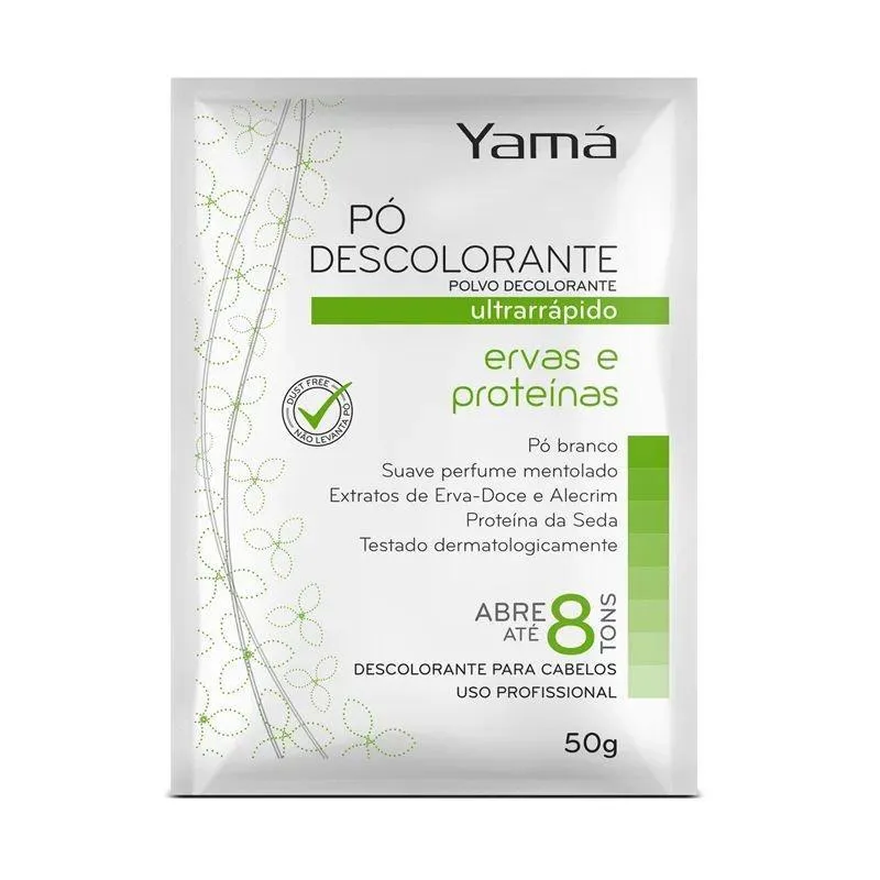 PO DESCOLORANTE YAMA 50GR ERVAS E PROTEINAS